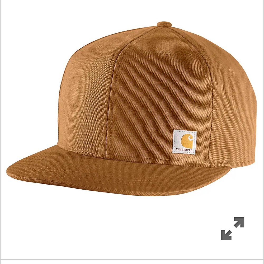 Carhartt flat bill hat, never worn